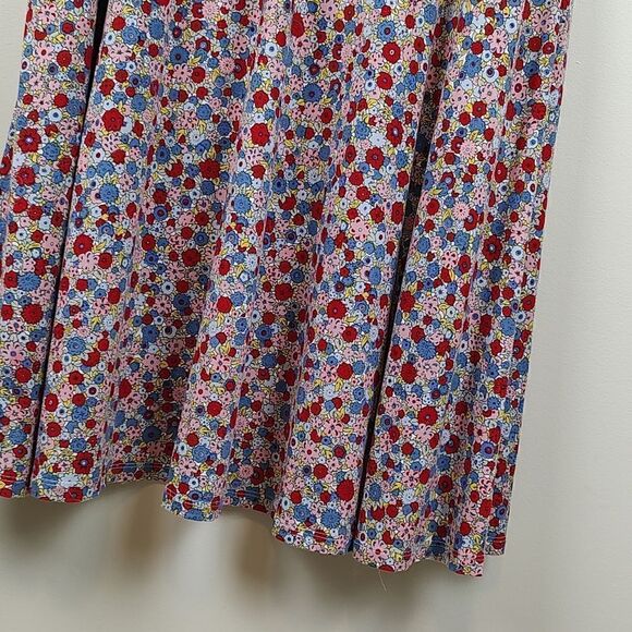 Boden Plus Size Floral Ruffle Short Sleeve  Dress Size 20/22L - Picture 5 of 14